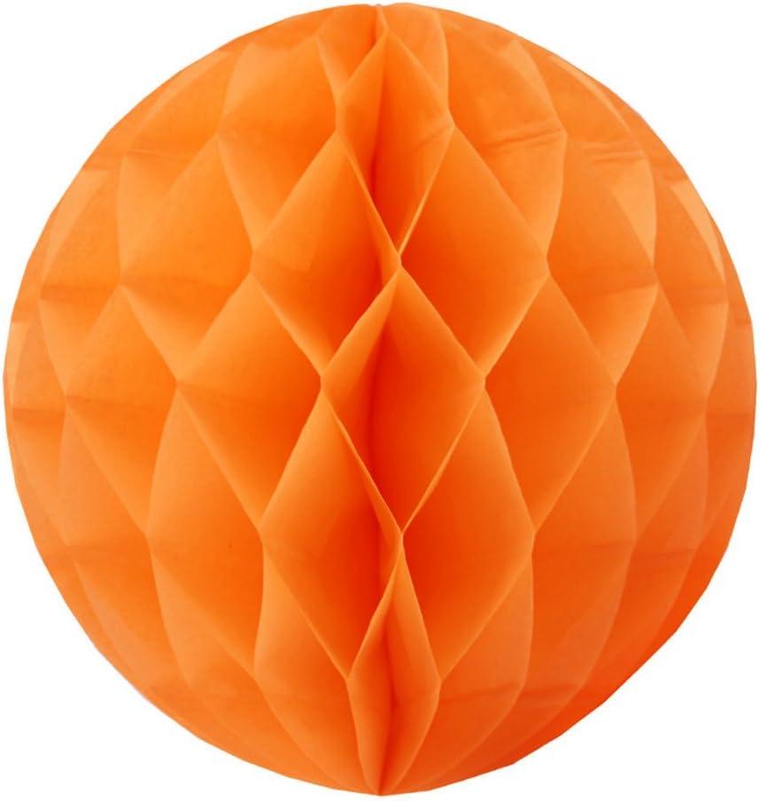 imageSUNBEAUTY Halloween Decoration Kit Party Banner Paper Fans Lanterns Honeycomb Balls for Halloween Party Birthday Event Decorations Black Orange 13Pieces