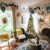 SUNBEAUTY 3 Pcs 12-Pointed Paper Star Brown Grey White Lanterns 12 Inch Christmas Hanging Lamp Shade Wedding Birthday Christmas Home Party Decorations(Brown Grey White)