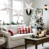 SUNBEAUTY 3 Pcs 12-Pointed Paper Star Brown Grey White Lanterns 12 Inch Christmas Hanging Lamp Shade Wedding Birthday Christmas Home Party Decorations(Hollow White Stars – 5)