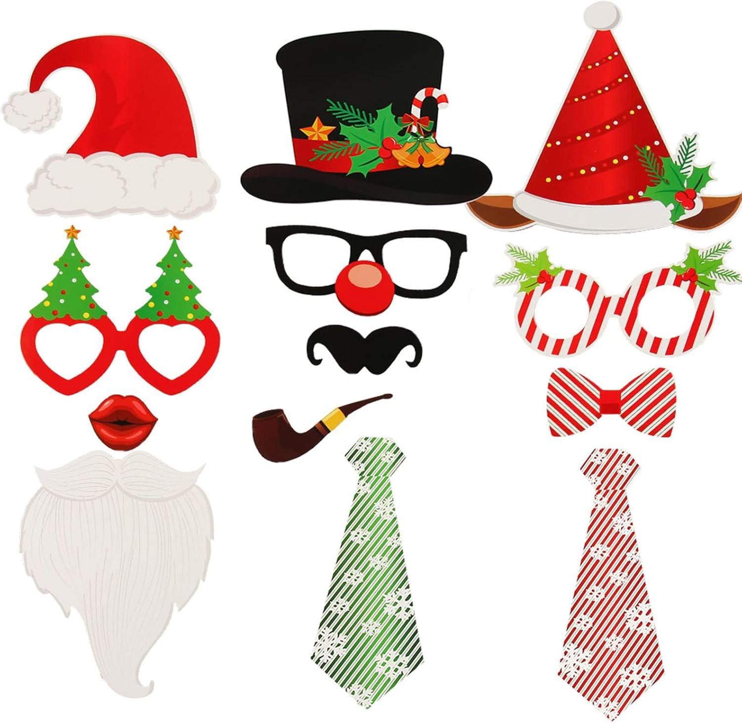 imageSUNBEAUTY 14 Pcs Tea Party Photo Booth Props Tea Party Decorations Alice in Wonderland Party Supplies Garden Party Bridal Shower for Girls WomenChristmas