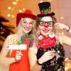 SUNBEAUTY 14 Pcs Tea Party Photo Booth Props Tea Party Decorations Alice in Wonderland Party Supplies Garden Party Bridal Shower for Girls Women(Christmas)