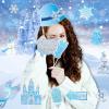 SUNBEAUTY 14 Pcs Tea Party Photo Booth Props Tea Party Decorations Alice in Wonderland Party Supplies Garden Party Bridal Shower for Girls Women(Ice Blue)