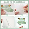 SUNBEAUTY 14 Pcs Tea Party Photo Booth Props Tea Party Decorations Alice in Wonderland Party Supplies Garden Party Bridal Shower for Girls Women(Sage Green Baby Shower)