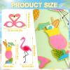 SUNBEAUTY 14 Pcs Tea Party Photo Booth Props Tea Party Decorations Alice in Wonderland Party Supplies Garden Party Bridal Shower for Girls Women(Summer)