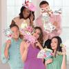 SUNBEAUTY 14 Pcs Tea Party Photo Booth Props Tea Party Decorations Alice in Wonderland Party Supplies Garden Party Bridal Shower for Girls Women(Tea Party)