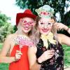 SUNBEAUTY 14 Pcs Tea Party Photo Booth Props Tea Party Decorations Alice in Wonderland Party Supplies Garden Party Bridal Shower for Girls Women(Tea Party)