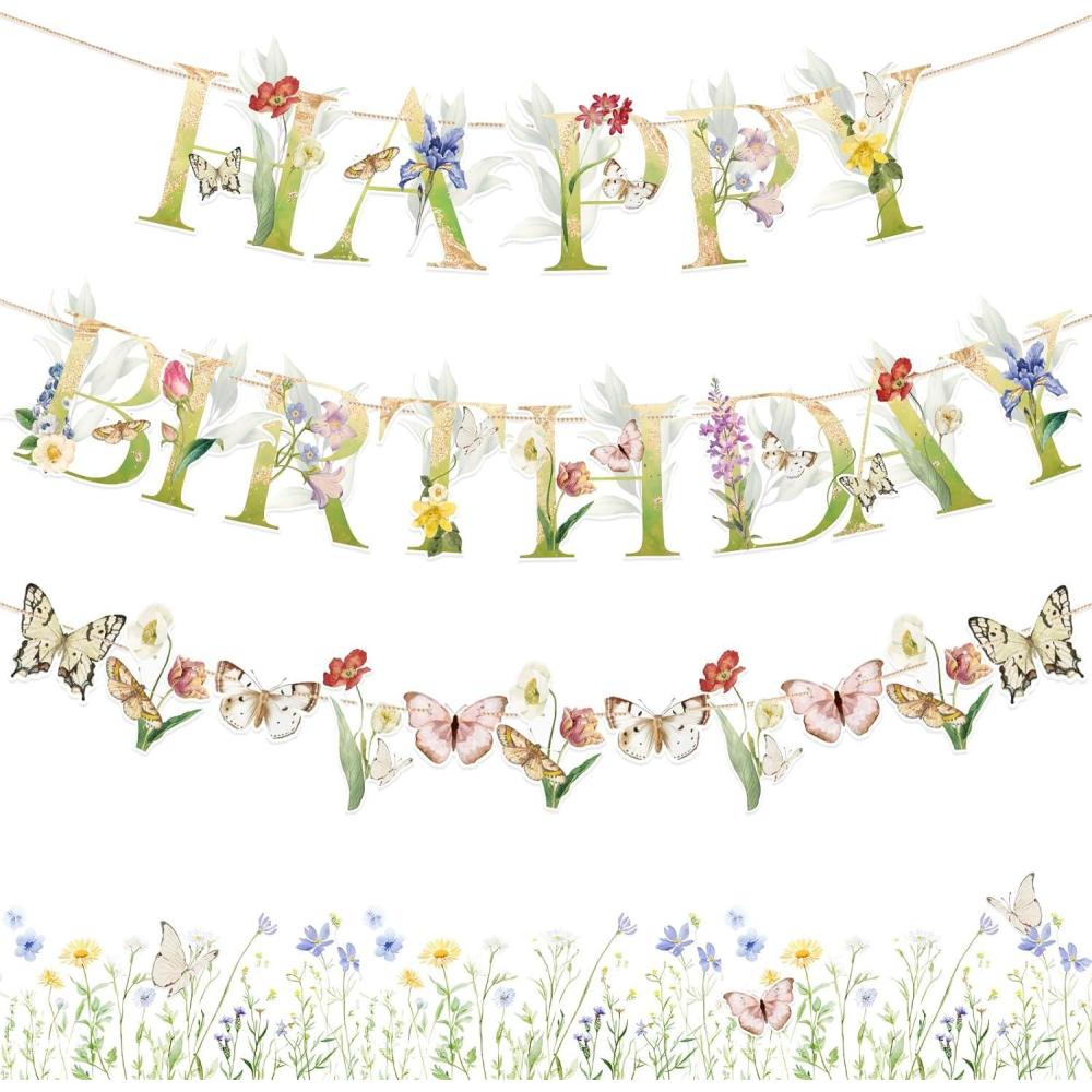 imageSUNBEAUTY Basketball Happy Birthday BannersBasketball Themed Party Decorations Basketball Themed Party Supplies Basketball Slam Dunk Garland Birthday Party Bunting Sign for Kids Teenagers Boys MenSunmmer SpringWildflower