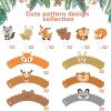 SUNBEAUTY Woodland Animals Balloon Garland Kit Happy Birthday Banner Hedgehog Squirrel Fox Raccoon Animal Balloon Arch for Woodland Baby Shower Party Boys Girls Birthday Decorations