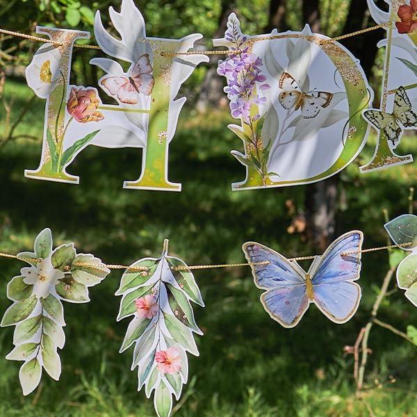 image:imageSUNBEAUTY Shark Birthday Party Decorations Shark Birthday Banner Ocean Theme Party Decoration Under The Sea Shark Garland Blue Ocean Swirls Hanging Wall Decor for Boys Baby Shower Beach Summer PartyWildflowerbutterflyleaf