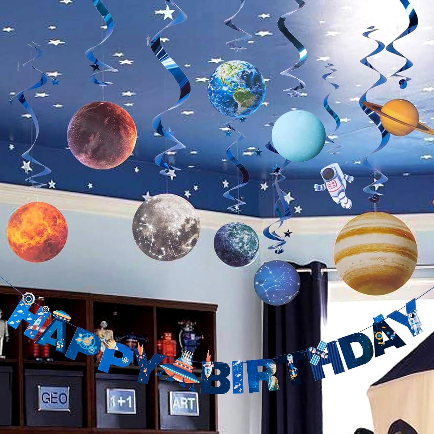 image:imageSUNBEAUTY Shark Birthday Party Decorations Shark Birthday Banner Ocean Theme Party Decoration Under The Sea Shark Garland Blue Ocean Swirls Hanging Wall Decor for Boys Baby Shower Beach Summer PartyBluesolar System
