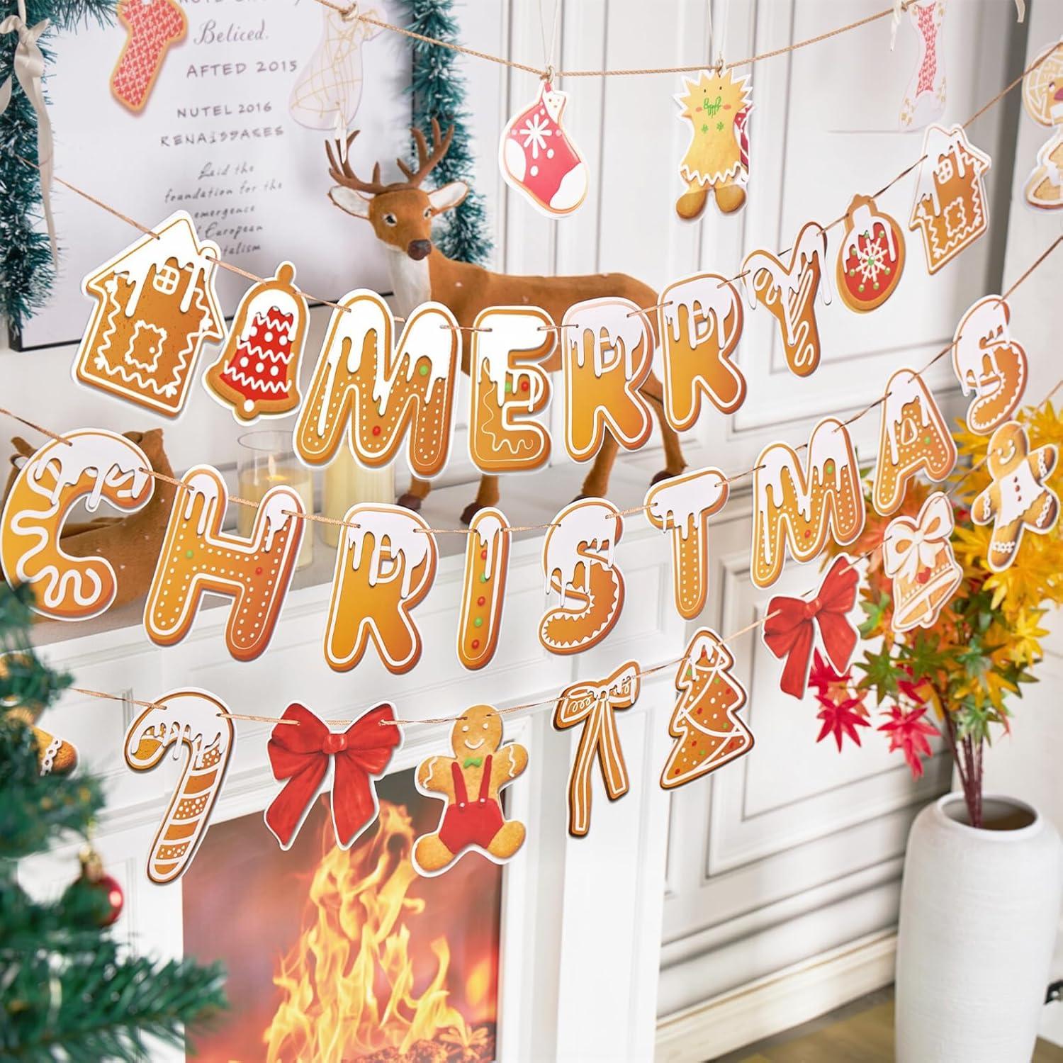 image:imageStrawberry Party Banner Berry First Birthday Decor Strawberry Wildflower Garland for Spring Enchanted Garden Tea Party Hanging Floral Strawberry Theme Birthday for Girl Sweet Baby Shower Party 82ftChristmas Gingerbread Man Banner