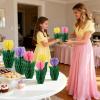 SUNBEAUTY 8 PCS Flower Honeycomb Decor Tulips Table Centerpieces Spring Decoration for Home Office Paper Flower Tulip Honeycomb Decor for Garden Party, Mother’s Day Decoration(Pink purple yellow)