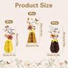 SUNBEAUTY 9 PCS Sunflower Honeycomb Centerpieces Sunflower Party Decorations Yellow Honeycomb Table Centerpiece for Spring Summer Garden Themed Birthday Baby Shower Decor(Boho Flower Table Decor)