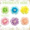 SUNBEAUTY Sunflower Tissue Paper Flowers Giant Paper Flowers Decoration for Wall 19” Large Yellow Floral Tissue Pom Poms Hanging for Wedding Bridal Shower Birthday Classroom Bulletin Board Decor(A-Pastel)