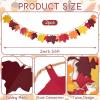 Strawberry Party Banner Berry First Birthday Decor Strawberry Wildflower Garland for Spring Enchanted Garden Tea Party Hanging Floral Strawberry Theme Birthday for Girl Sweet Baby Shower Party (8.2ft)(Fall Maple Leaves Garland)