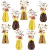 SUNBEAUTY 9 PCS Sunflower Honeycomb Centerpieces Sunflower Party Decorations Yellow Honeycomb Table Centerpiece for Spring Summer Garden Themed Birthday Baby Shower Decor(Boho Flower Table Decor)