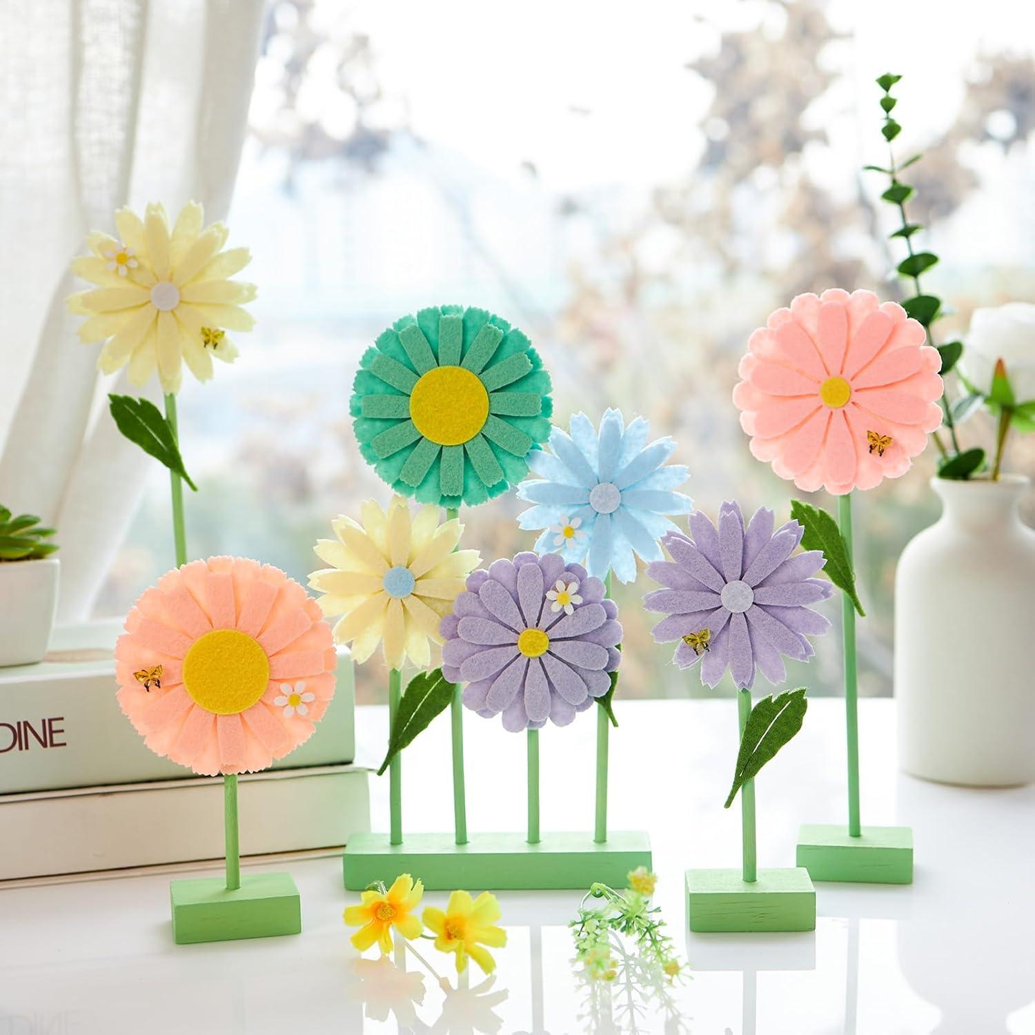 image:imageSUNBEAUTY Fairy Birthday Party Decorations Fairy First Centerpieces for Tables 3D Fairies Honeycomb Centerpieces with Rabbits Enchanted Party Table Topper for Spring Garden Woodland Forest BirthdayPastel Daisy