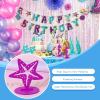 SUNBEAUTY Fairy Birthday Party Decorations Fairy First Centerpieces for Tables 3D Fairies Honeycomb Centerpieces with Rabbits Enchanted Party Table Topper for Spring Garden Woodland Forest Birthday(Mix 20pcs)