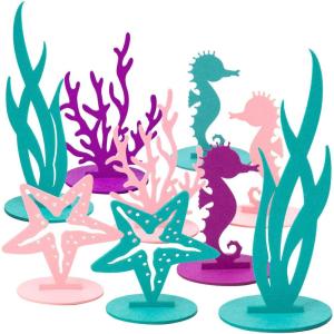 SUNBEAUTY Fairy Birthday Party Decorations Fairy First Centerpieces for Tables 3D Fairies Honeycomb Centerpieces with Rabbits Enchanted Party Table Topper for Spring Garden Woodland Forest Birthday(Mix 20pcs)