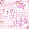 SUNBEAUTY Ballerina Birthday Party Decorations Pink Ballet Girls Happy Birthday Banners Ballet Themed Hanging Banner Flower Garland Wall Ceiling Decor for Girls Tutu Dance Party Supplies(Ballerina Dancer Banner)
