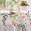 SUNBEAUTY Wildflower Banner 2 Pcs Garden Party Flower Spring Summer Reusable Waterproof Garland 9.8FT for Enchanted Garden Woodland Tropical Wedding Baby Shower Birthday Tea Supplies Girl Decorations(Pet Flowers – Pink)