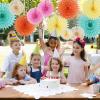 SUNBEAUTY14PCS Pastel Paper Fans Party Decoration Paper Flowers Decorations for Wall Hanging Paper Flowers Floral Backdrop Flower Garland for Birthday Baby Shower Spring Decor Classroom Decorations(Colorful)