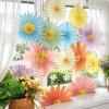 SUNBEAUTY14PCS Pastel Paper Fans Party Decoration Paper Flowers Decorations for Wall Hanging Paper Flowers Floral Backdrop Flower Garland for Birthday Baby Shower Spring Decor Classroom Decorations(Soft Flowers 14)