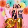 SUNBEAUTY14PCS Pastel Paper Fans Party Decoration Paper Flowers Decorations for Wall Hanging Paper Flowers Floral Backdrop Flower Garland for Birthday Baby Shower Spring Decor Classroom Decorations(Colorful)