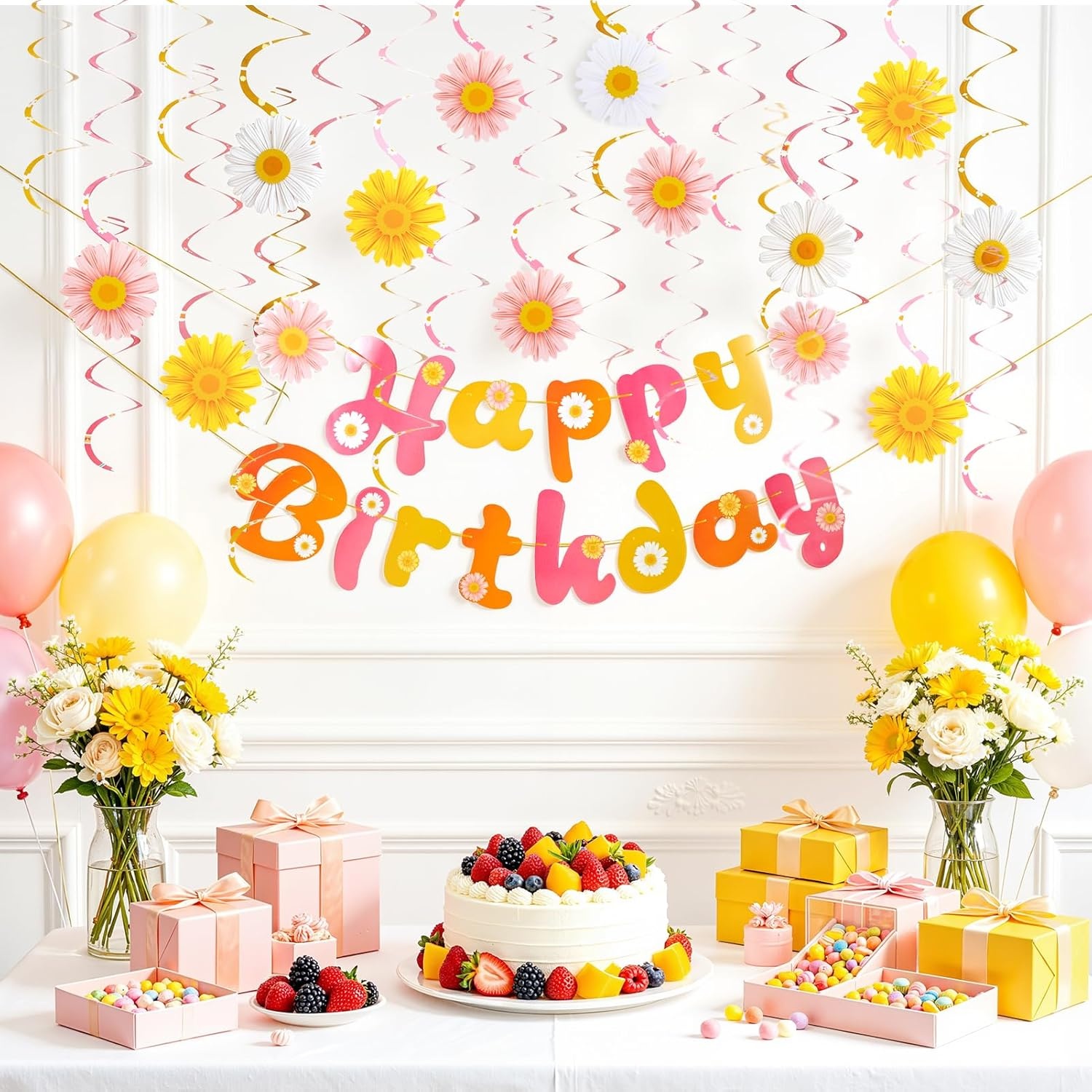 image:imageBack to School Decoration School Bus Banner Apple Pencil Hanging Honeycomb Decorations Welcome Back to School Classroom Kindergarten Teacher Appreciation First Day of School Bulletin Board SuppliesDaisy
