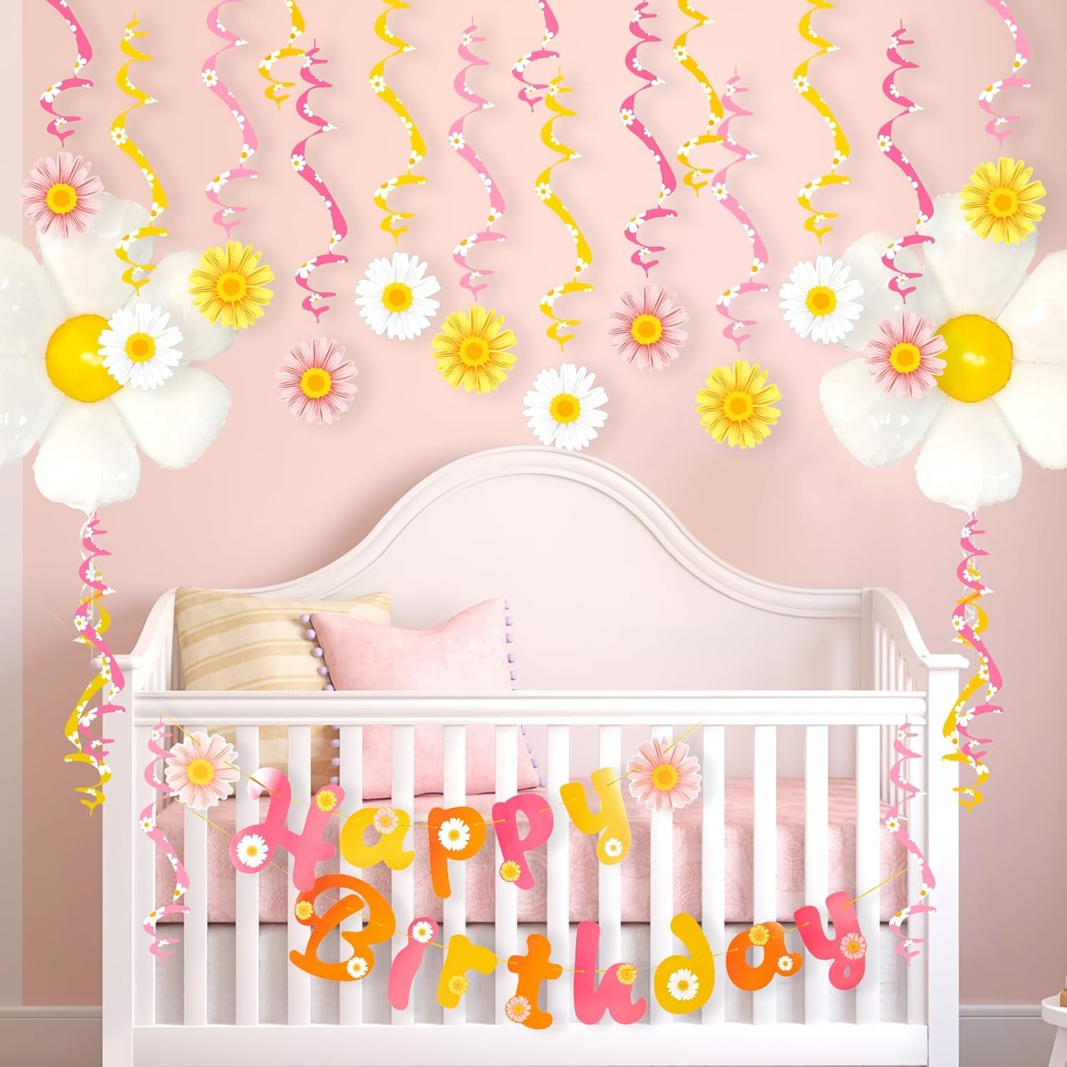 image:imageBack to School Decoration School Bus Banner Apple Pencil Hanging Honeycomb Decorations Welcome Back to School Classroom Kindergarten Teacher Appreciation First Day of School Bulletin Board SuppliesDaisy