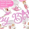 Back to School Decoration School Bus Banner Apple Pencil Hanging Honeycomb Decorations Welcome Back to School Classroom Kindergarten Teacher Appreciation First Day of School Bulletin Board Supplies(Ballerina Dancer Banner)