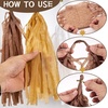 Hawaiian Luau Party Decorations Tropical Beach Aloha Palm Leaves Garland Luau Honeycomb Table Centerpiece Tissue Pom Poms Paper Fans Tiki Totem Hanging Decor Tropical Summer Beach Pool Party Supplies(Brown Birthday)