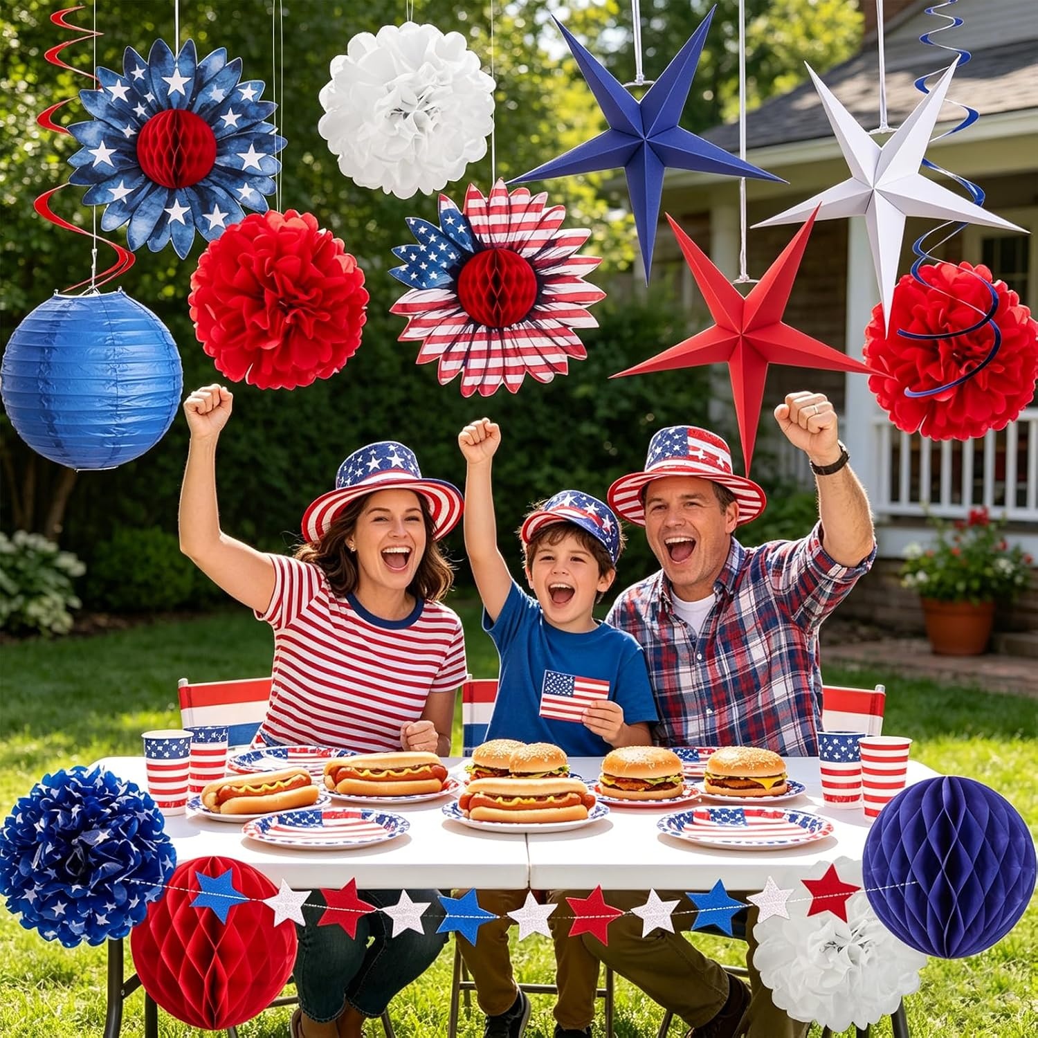 image:imageFairy Mushroom Party Decorations Pastel Paper Flower Garland Fairy Baby Shower Decorations Hanging for Wall Tissue Daisy Floral for Enchanted Fairy First Birthday Spring Easter Garden Indoor Outdoor4th of July set